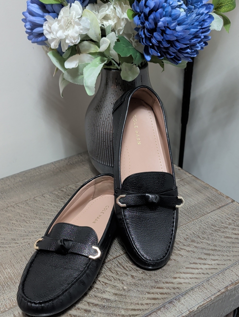 Cole Haan Women's Evelyn Bow Driver Loafer NWOT